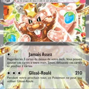 Carte Pokémon Rongrigou ex Flammes Obsidiennes