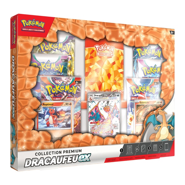 Coffret Premium Pokémon Dracaufeu ex